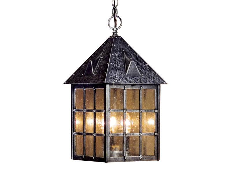 Abington, Large, aluminum, Ceiling Mount, chain, Clear acrylic, (3) 25W B10, 120V